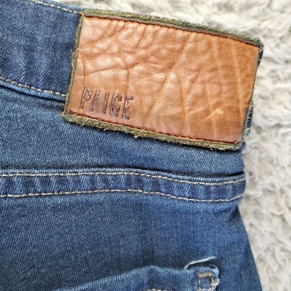 Paige Jeans Mens Size 40x30 Blue Federal Rayon Blend Classic Denim - Picture 12 of 14